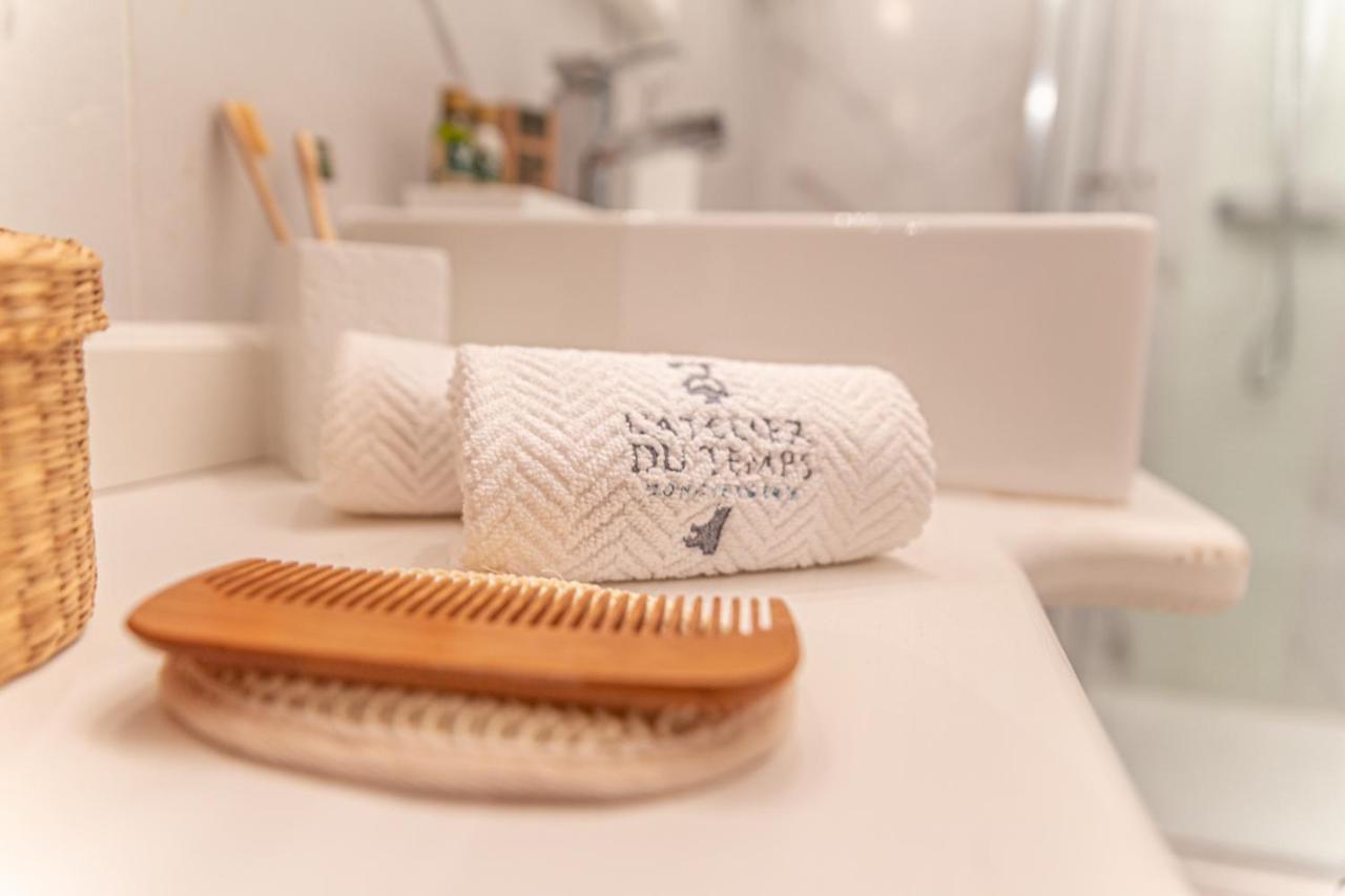 L'Atelier Du Temps - Le Petit Refuge Appartement กอนเญ ภายนอก รูปภาพ